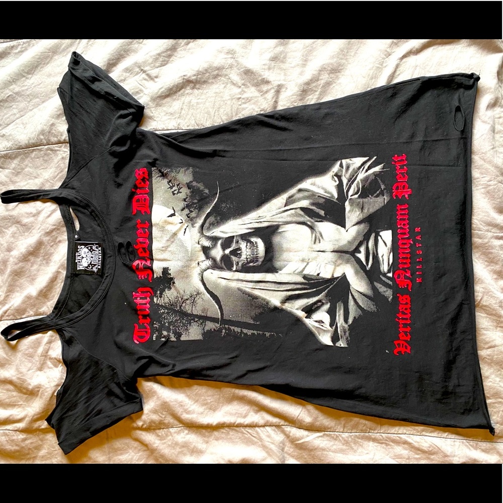 Killstar Truth Distress Top